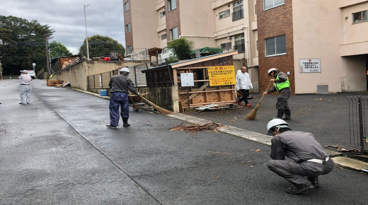 台風、豪雨水害における活動２